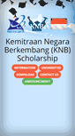 Mobile Screenshot of knb.dikti.go.id